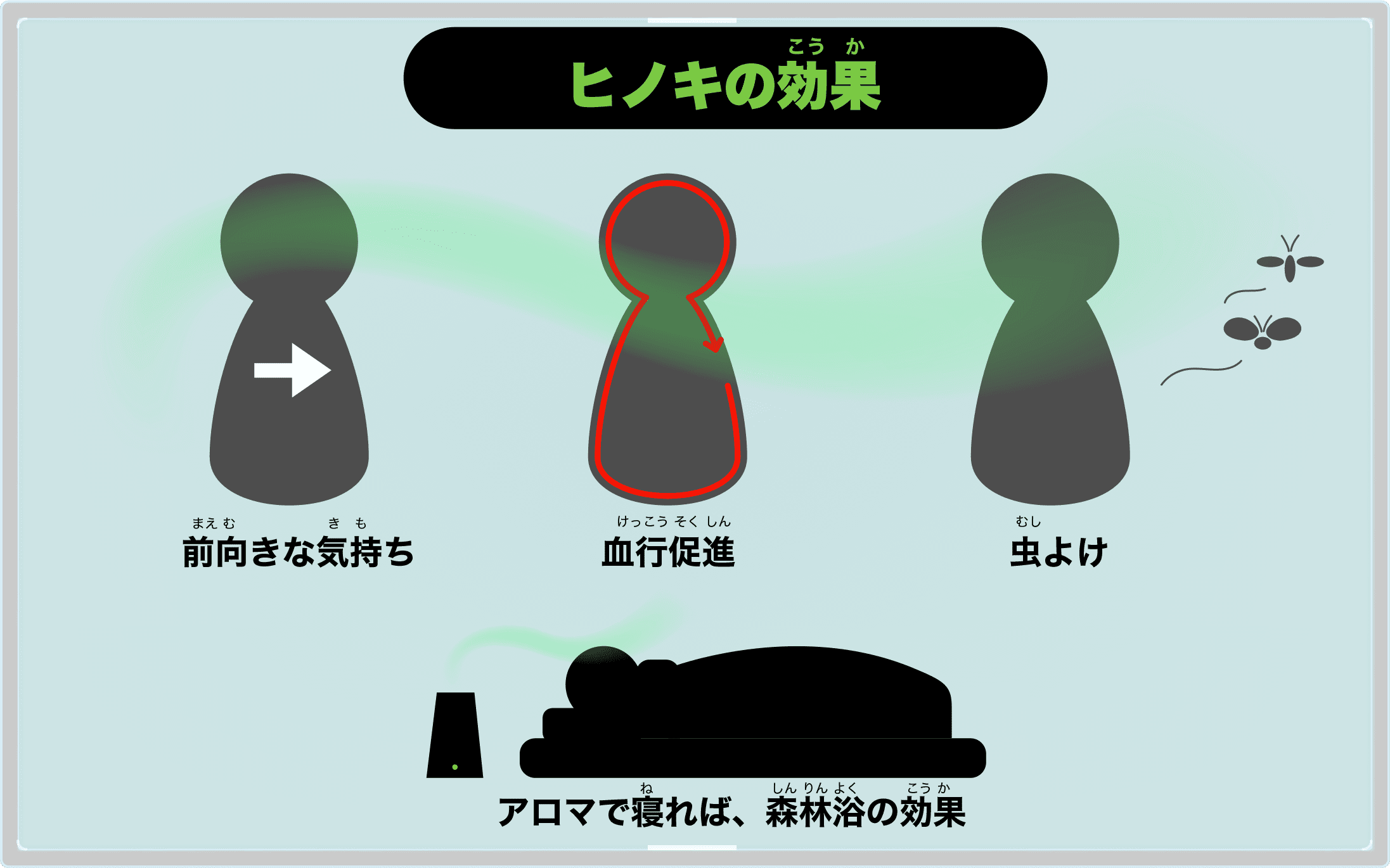 ヒノキ使い方図解