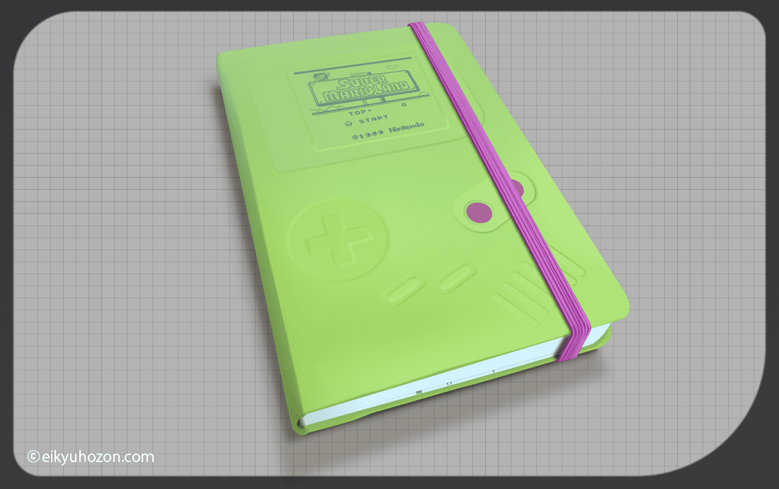 MOLESKINE ノートブック 限定版スーパーマリオ ゲームボーイポケット