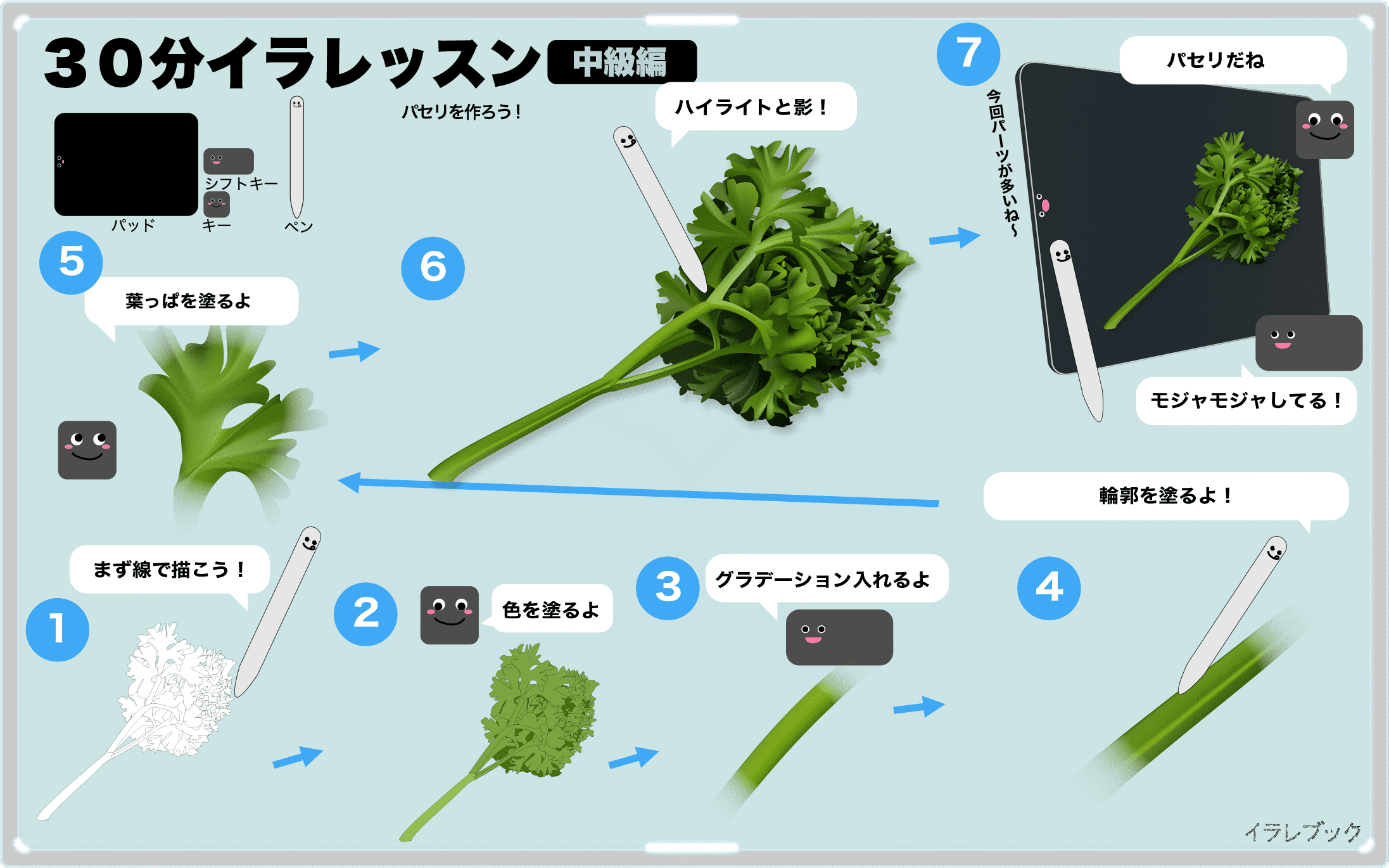 パセリ イラスト 栄養トップクラスな黒子野菜 影の立役者 Food