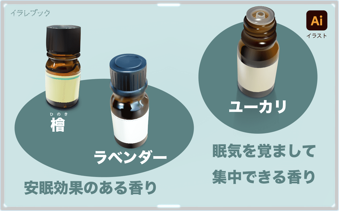 安眠効果と覚醒効果のある香り紹介