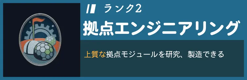 拠点エンジニアリングランク2