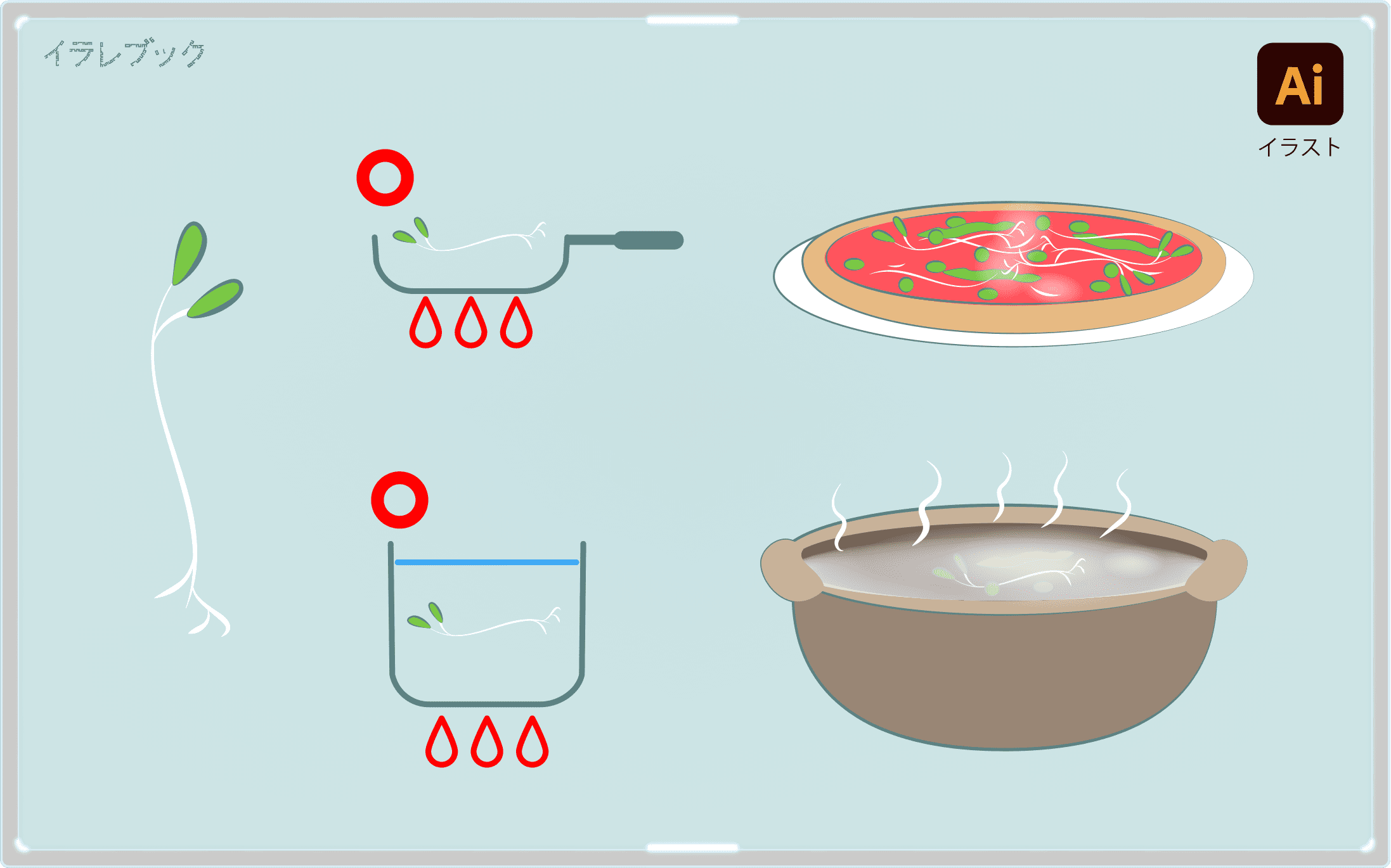 豆苗の食べ方や料理