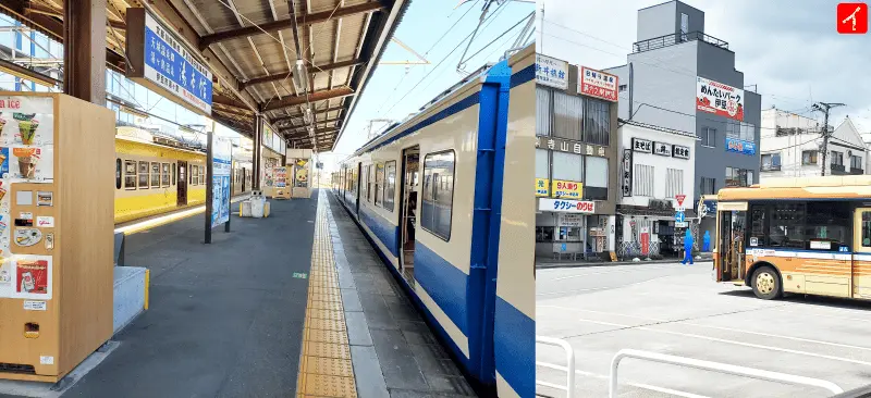 鈍行電車とローカルバス