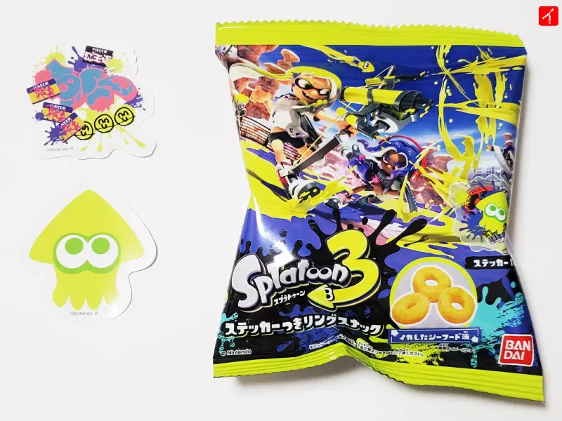 スプラトゥーン3のスナック菓子の写真