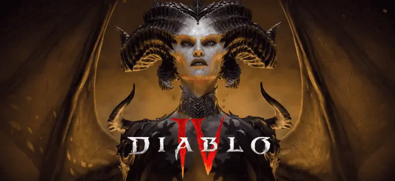 DIABLO4 タイトル画面