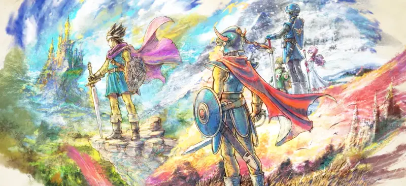 ドラゴンクエストⅢⅡⅠのビジュアルアート