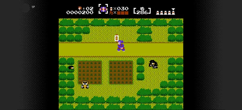 謎の村雨城のゲーム画面