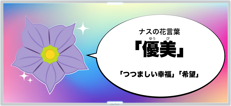 花言葉はやわらかいものが多く、代表的なものは優美