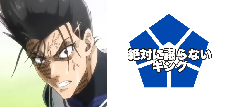 馬狼 照英/絶対に譲らないキング