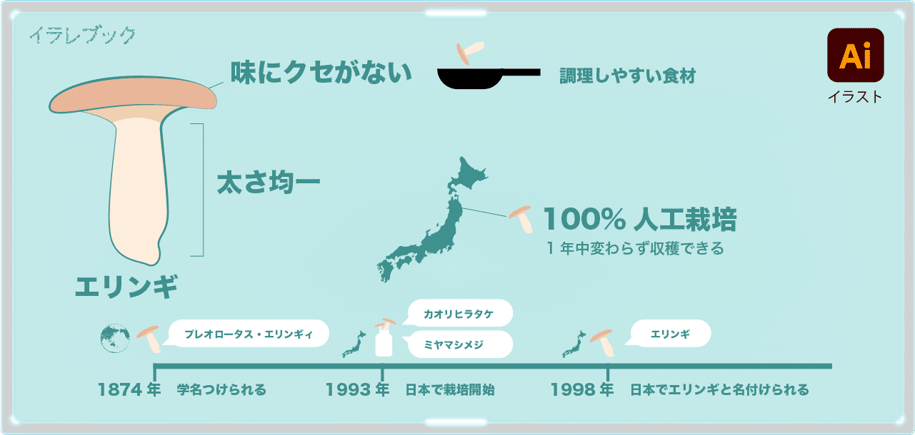 エリンギの特徴と日本での栽培