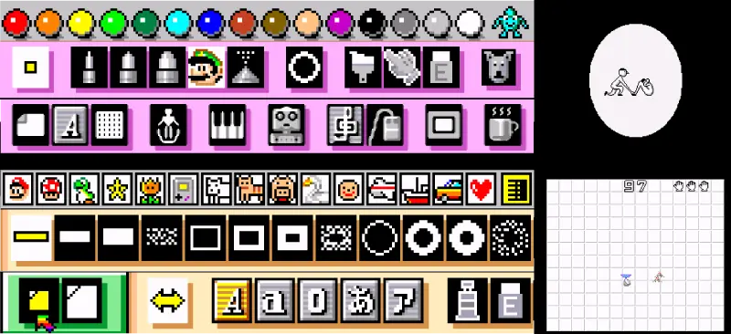 マリオペイントの図解