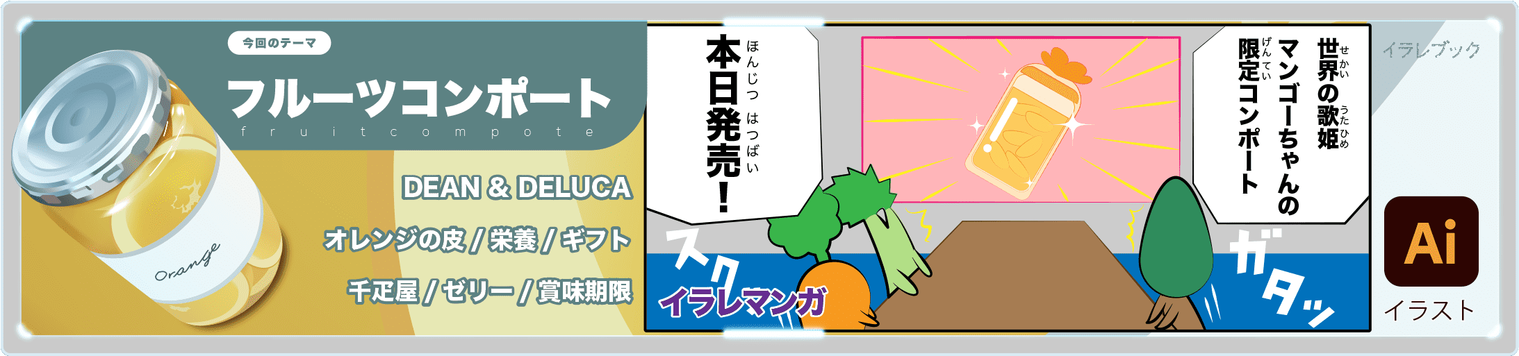 フルーツコンポート