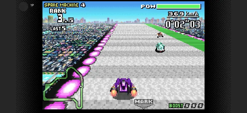 F-ZERO For GAMEBOY ADVANCEのゲーム画面