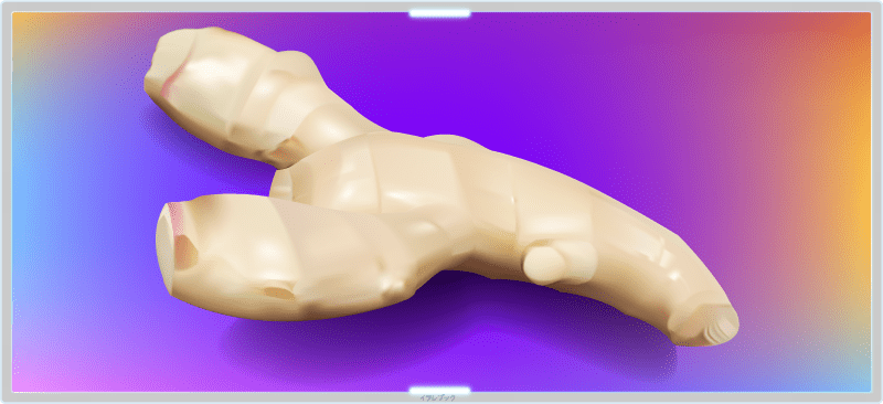 新生姜トップイラスト ginger2
