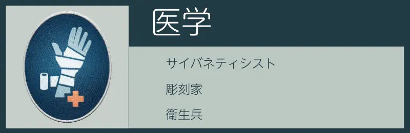 スターフィールドの医学スキル