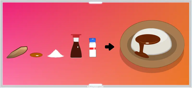 ジーマーミ豆腐の市販のたれは鰹出汁に砂糖とカラメル色素を足して塩などで調整