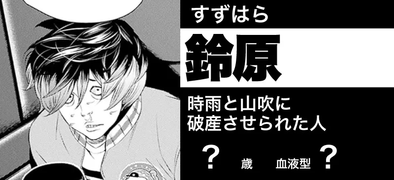 鈴原の顔