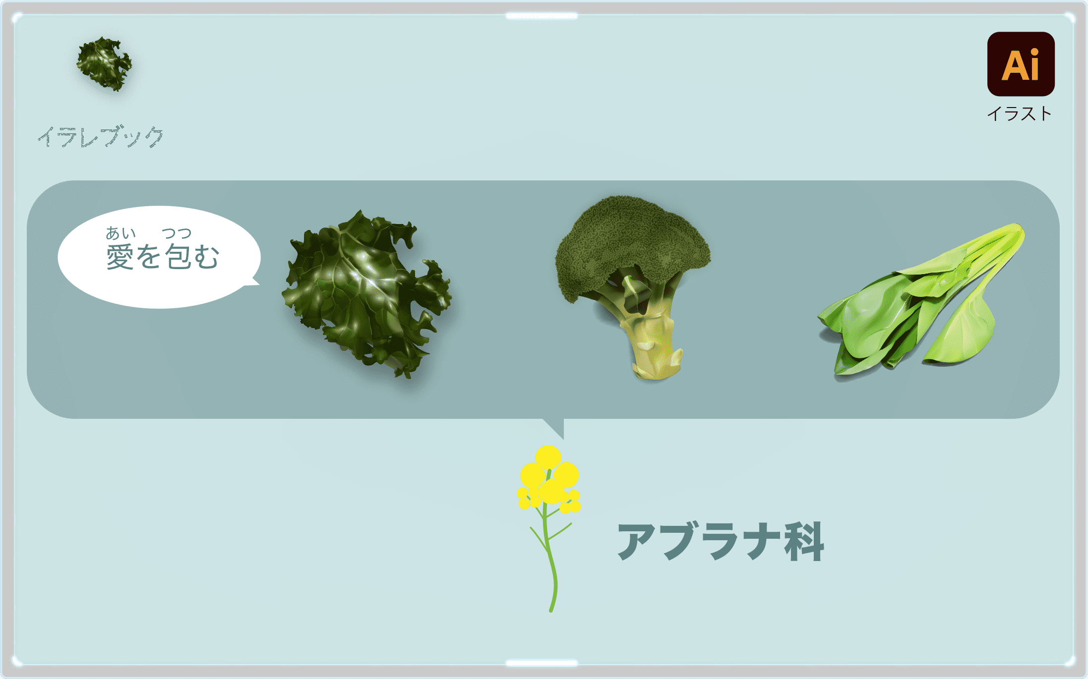 ケール イラスト ケールの栄養や効果 歴史 描き方 イラレマンガ Kale