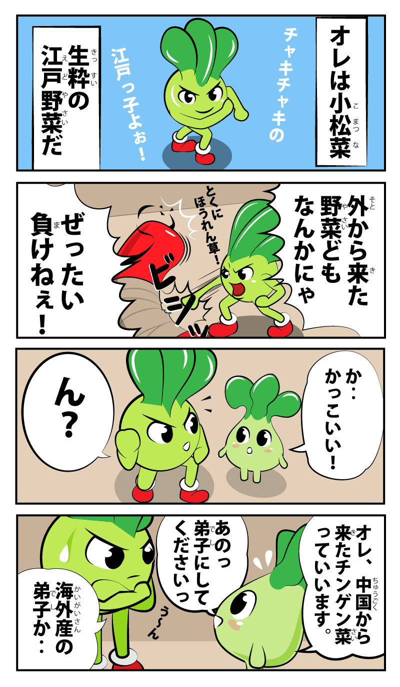 小松菜は江戸野菜