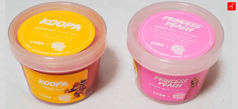 LUSHジェリークッパとピーチ