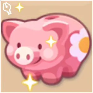 ブタの貯金箱(2レベル)
