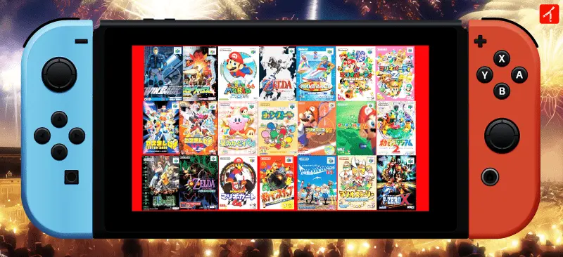 Nintendo Switchで遊べる22タイトルN64