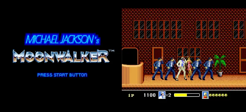マイケル・ジャクソンズ・ムーンウォーカーのスクリーンショット