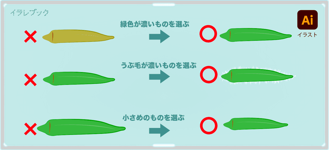 美味しいオクラの選び方