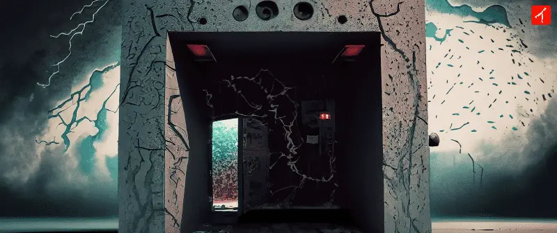 狭い世界のパニックイメージ