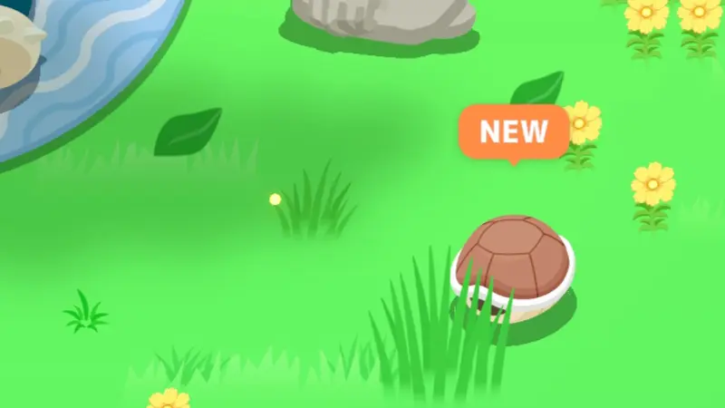 ポケモンスリープのゼニガメ探す画面