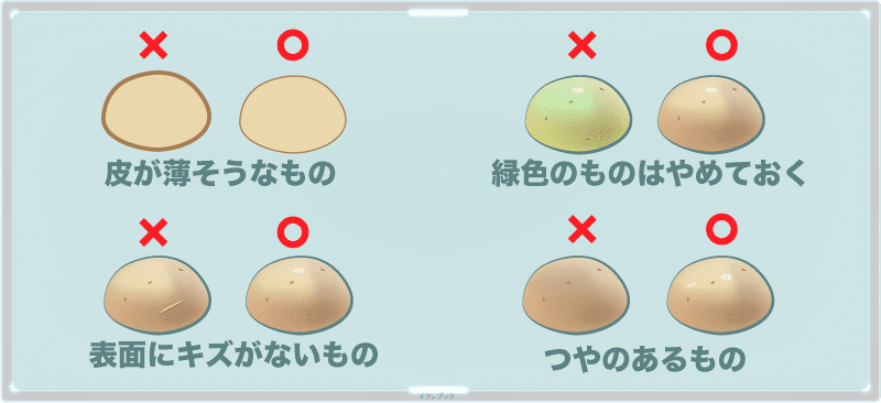 美味しい新じゃがいもの選び方