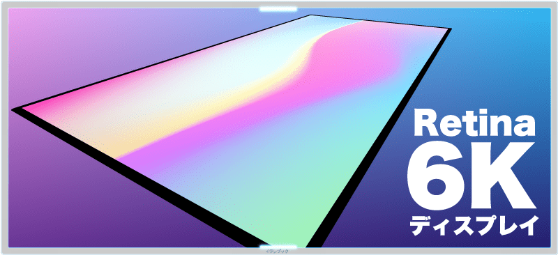 Retina 6Kディスプレイ