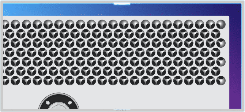 Pro Display XDRの背面が気持ち悪い?