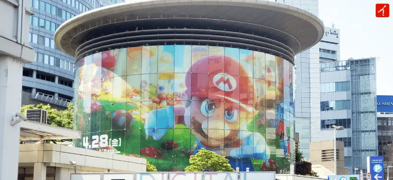 マリオムービー広告