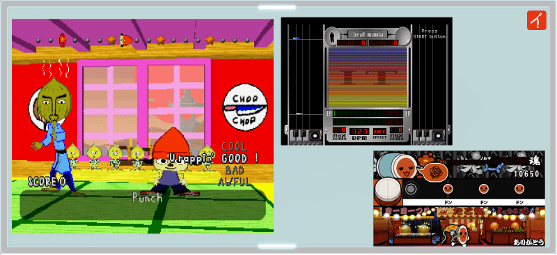その他のリズムゲーム パラッパラッパー、ビートマニア、太鼓の達人