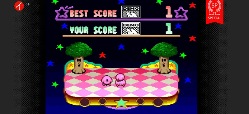 カービィボウル レッツ♪カービィダンスバージョンのゲーム画面