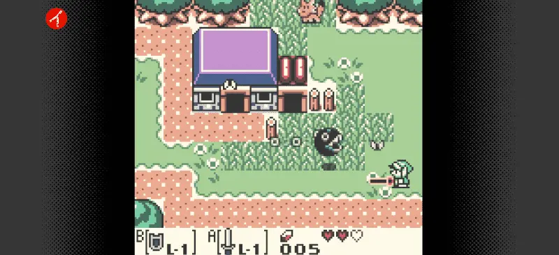 ゼルダの伝説 夢をみる島DXのゲーム画面