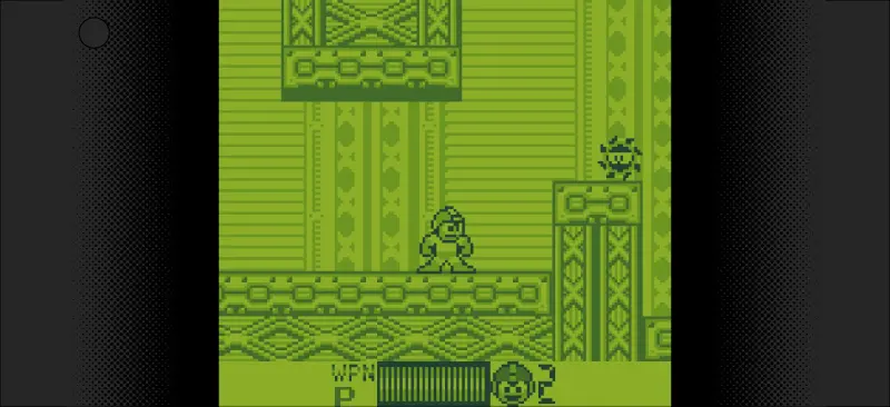 ロックマンワールドのゲーム画面