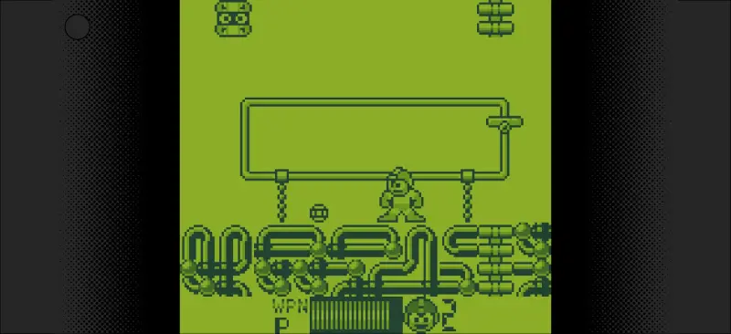 ロックマンワールド2のゲーム画面