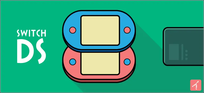 スマホサイズのスイッチDS!2画面で遊べるSwitch後継機