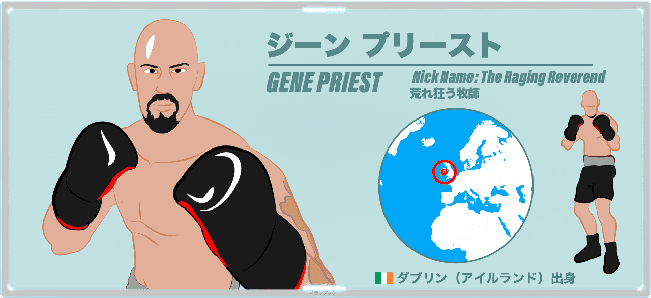 ジーン プリースト GENE PRIEST