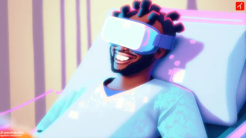 VRで痛みや不安などの感情を軽減する